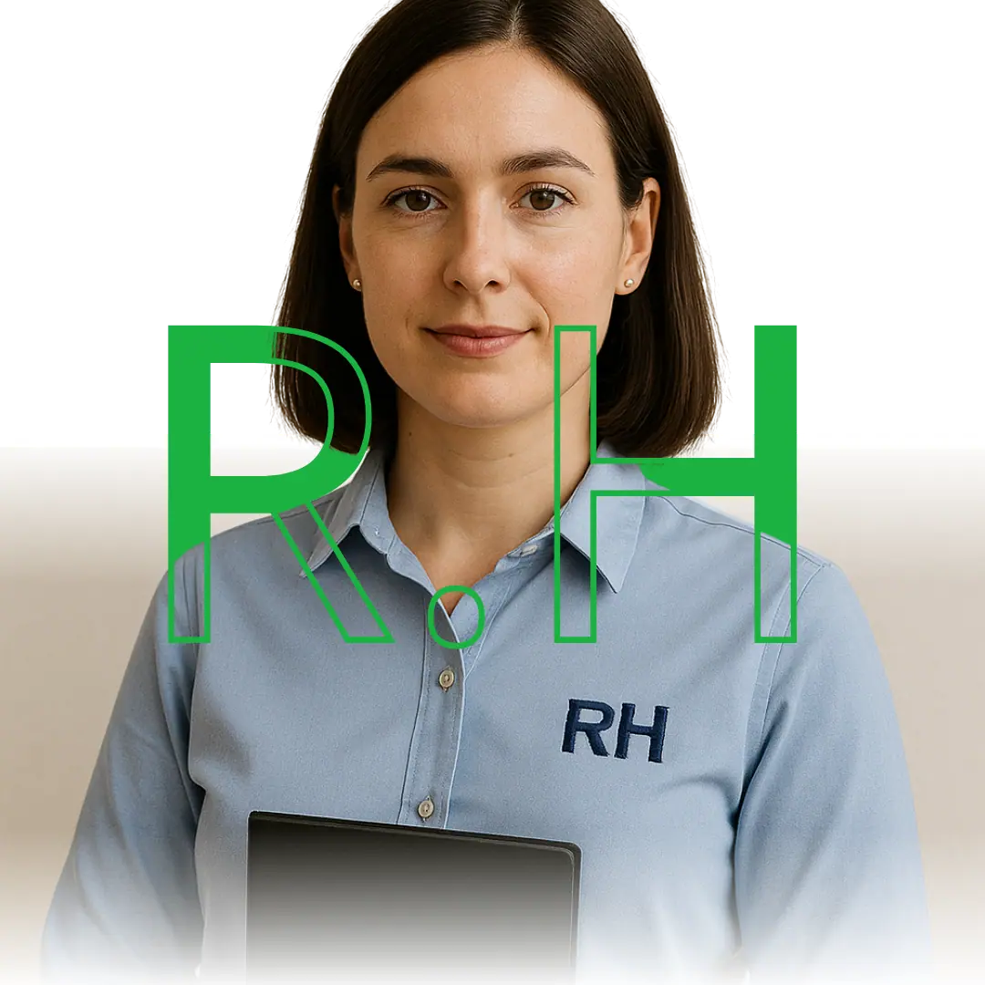 Profissional de RH aplicando dinâmicas